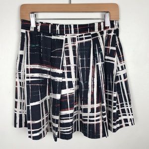 Anthropologie Sam & Lavi Brush Stroke Multi Skirt
